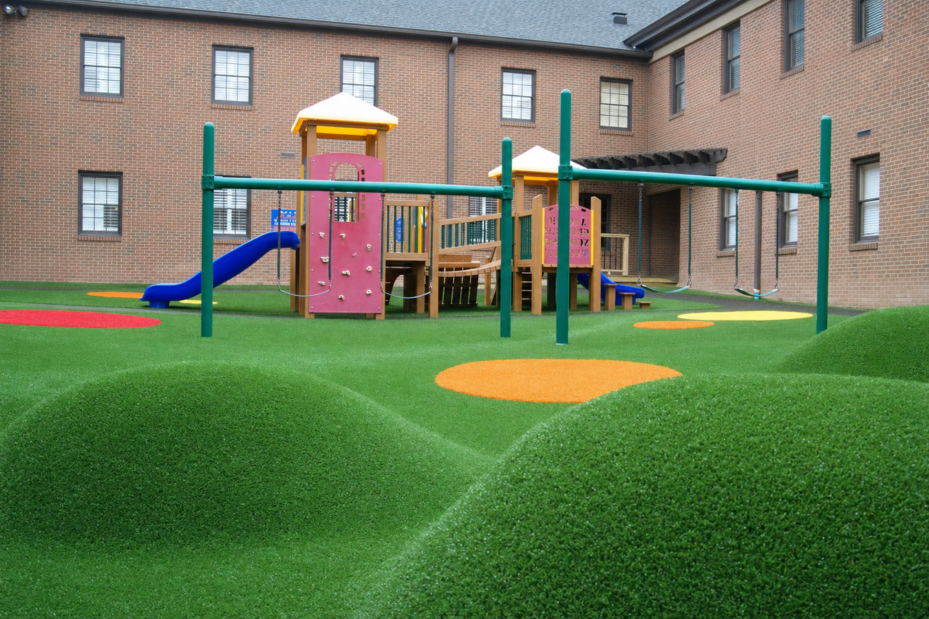 Turf for playgrounds in Brawley, CA